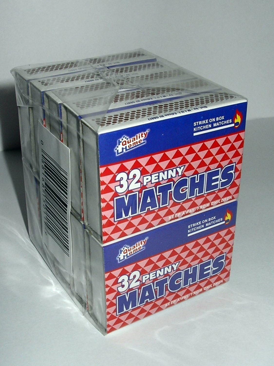 Quality Home 10 Boxes – Wooden Kitchen Matches, Strike On Box Type